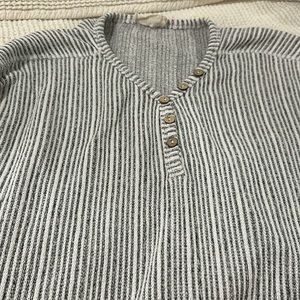 Loose fitting, comfy sweater.